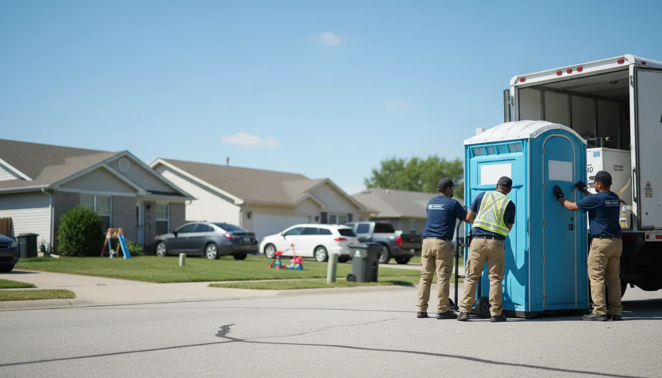 Standard Porta Potty Rentals in Buffalo, IL near me